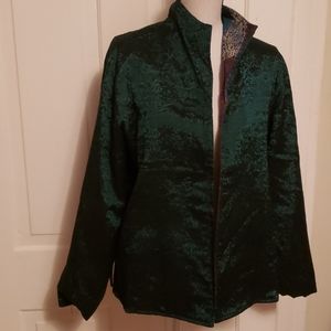 COLDWATER CREEK REVERSIBLE JACKET  sz L